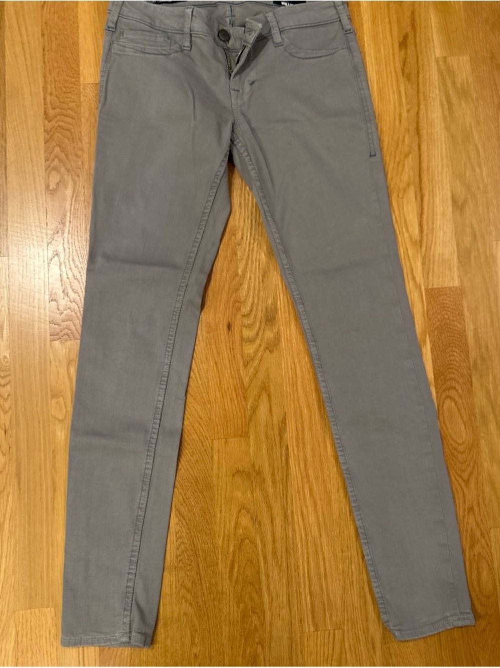 William Rast Skinny Jeans in Light Gray